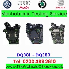 ✅ DQ381 - DQ380 - Mechatronic - TCU/TCM - Repair Service ✅