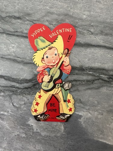 Vintage valentine western - valentine,