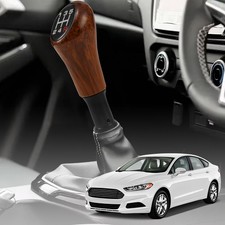 5-Speed Wood Color Car Shift