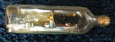 Vintage Ship in Bottle H77 HMS