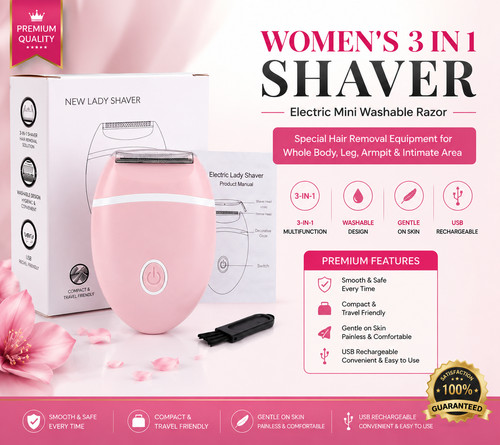 Electric shaver women - electric,