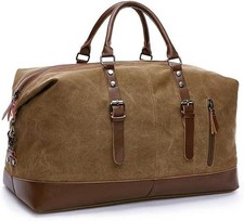 Oversized canvas travel duffel - oversized,