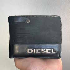 Diesel Wallet Bifold Black