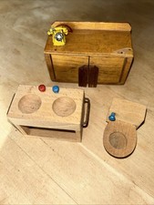 Vintage 1950s Wooden Dolls