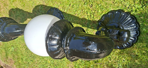 Pair victorian style metal - victorian,