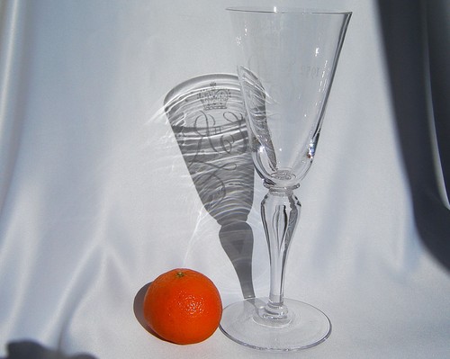 Whitefriars art glass - glass, goblet