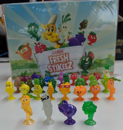 Coles stikeez full set - +, 4
