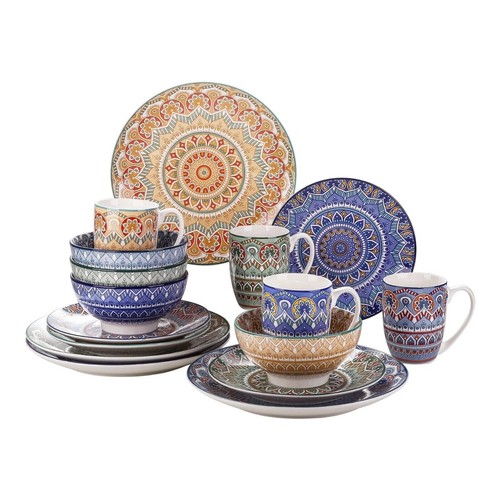 Tableware set mandala design - tableware,