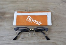 Shuron Ronsir timberline eyeglass 1970s USA vintage eyeglass NOS new old stock