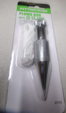 PITTSBURGH Plumb Bob With 15