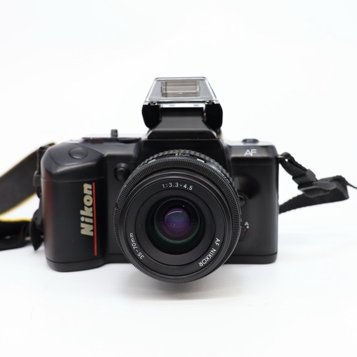 Nikon f401 35mm slr film - nikon,