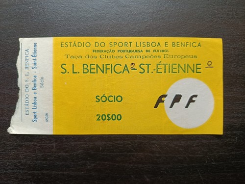 Very rare ticket benfica - ticket, v