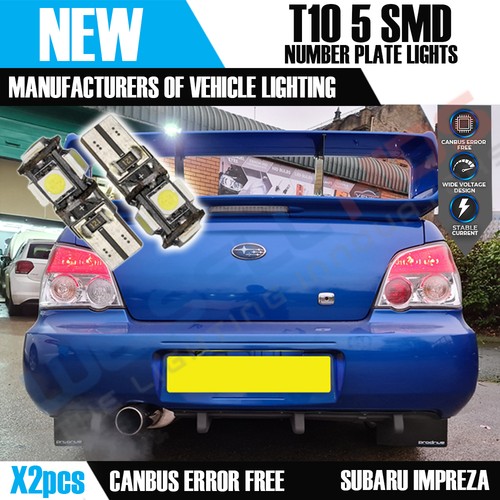 Number plate t10 smd - plate,