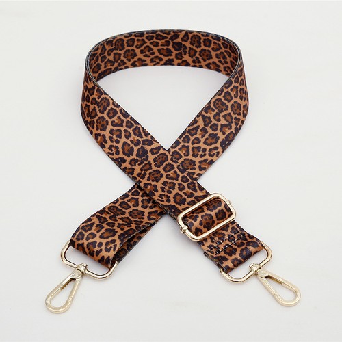 Leopard shoulder bag belt - bag,