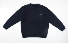 Cotton Traders Men's Blue Crew