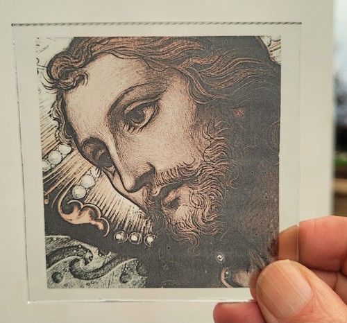 Stained glass jesus - stained,
