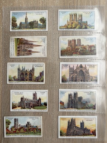 Complete set 12 - complete, cadbury