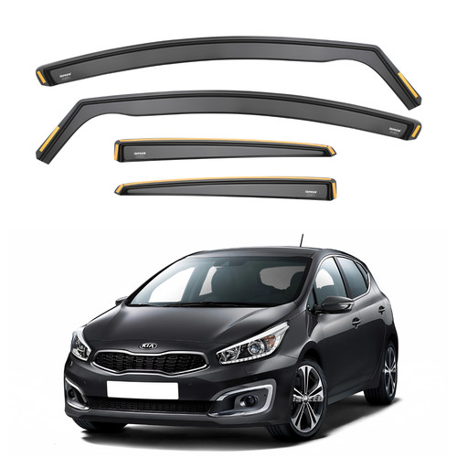 Ispeed wind deflectors for kia - deflectors,