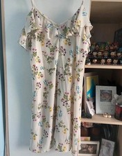 Ladies Primark Floral Print Dress Size 16 Lovely Condition