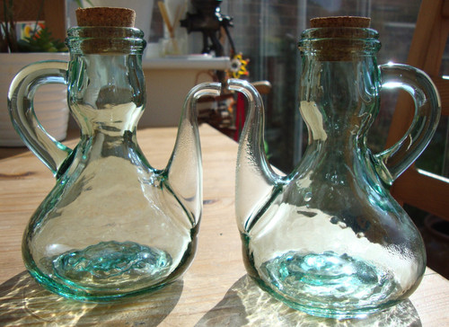 Pair vintage green - pair,