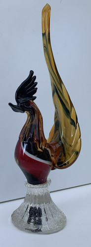 Murano glass cockerel - murano,
