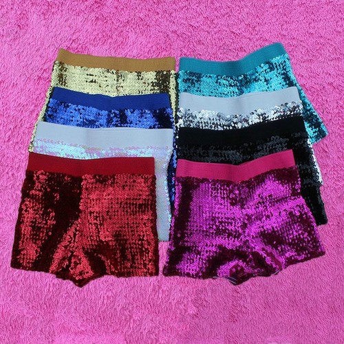 Women sequins shorts disco hot - disco,