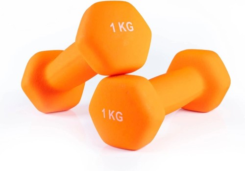 1kg neoprene dumbbells - x, 2