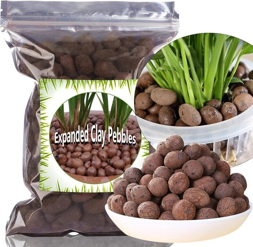 Expanded clay pebbles - clay,