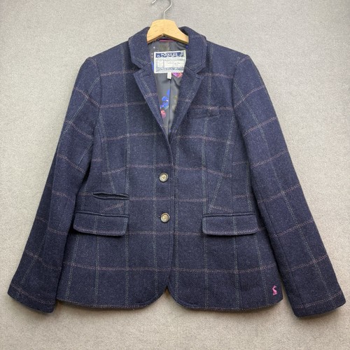 Joules tweed jacket navy - tweed,