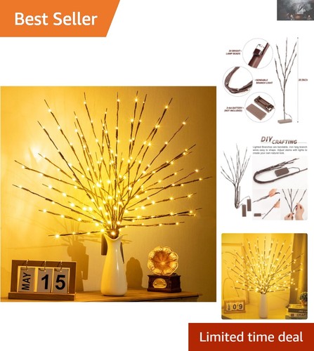 Elegant lighted twigs with - lighted,