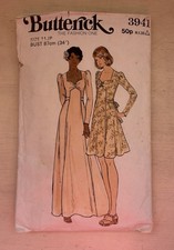 Vintage Butterick 3941 Sewing