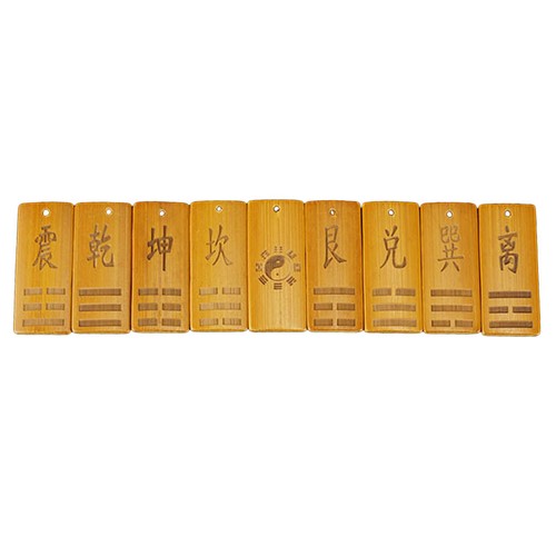 9pcs wooden divination - wooden,
