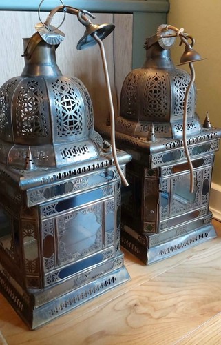 Large brass moorish hall - large,