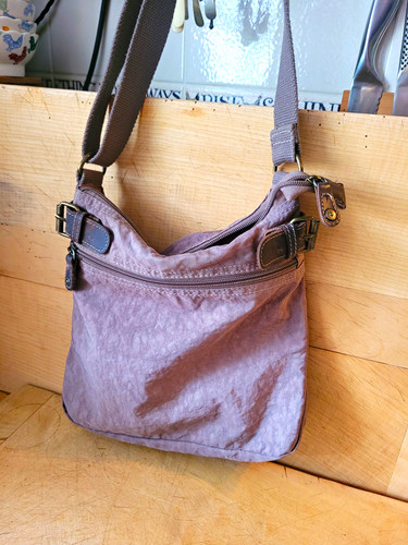 Fat face grey canvas crossbody - fat,