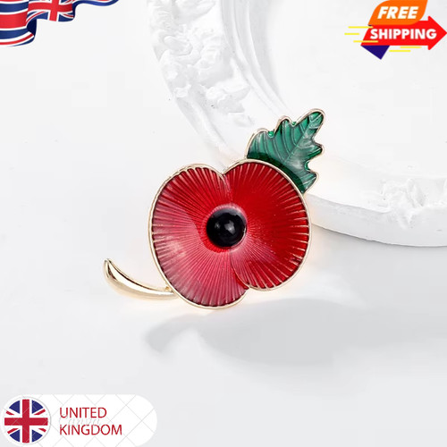 2026 poppy flower - 2026, brooch