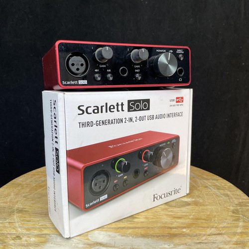 Focusrite scarlett solo - focusrite,