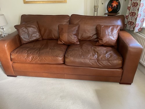 Duresta chestnut leather - chestnut,