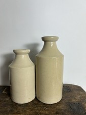 2 Antique Beige Stoneware