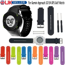 For Garmin Approach S2 S4 GPS Golf Watch Silicone Wristband Band Strap +Tool UK