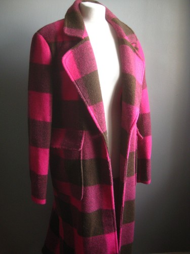 Blogger checked coat xl - checked,