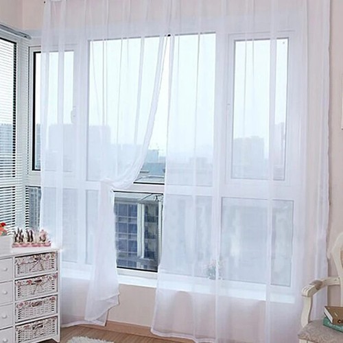 Net curtains straight base - curtains,