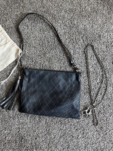 Ona villier black leather - villier,