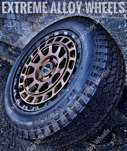 Black bronze alloy wheels - 16",