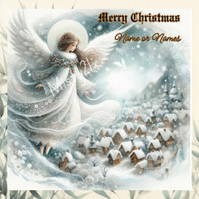 Personalised ANGEL Christmas