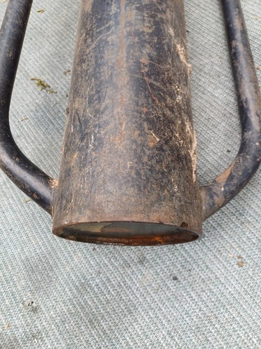 Steel fence post rammer - steel,