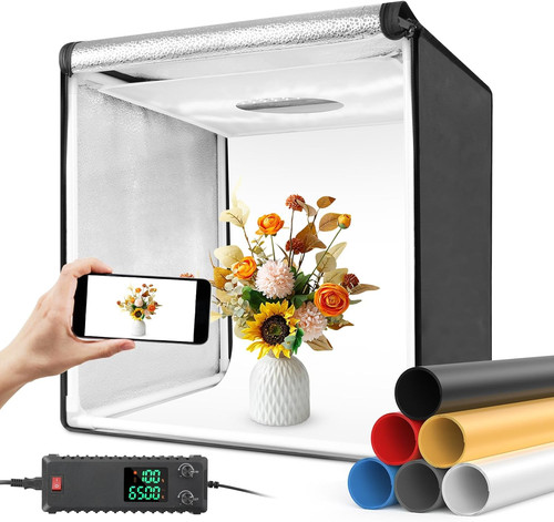 Color led photo light - light, box