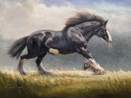 Original framed oil painting - original,