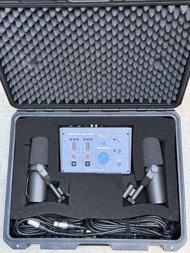 Shure sm7b mics - 2x,