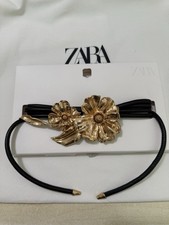 ZARA WOMAN FLOWER CORD BELT