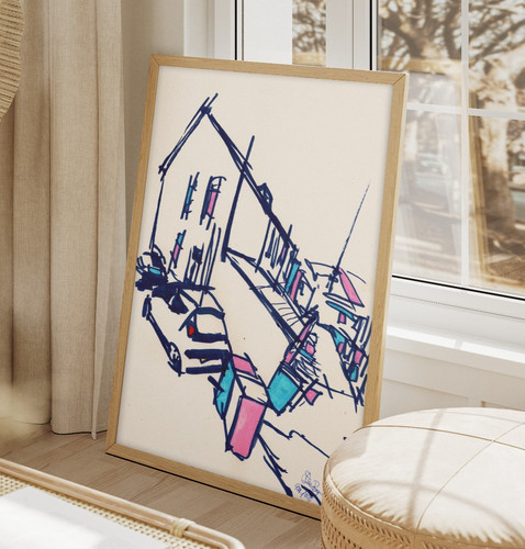 Original painting signed - painting, ❤